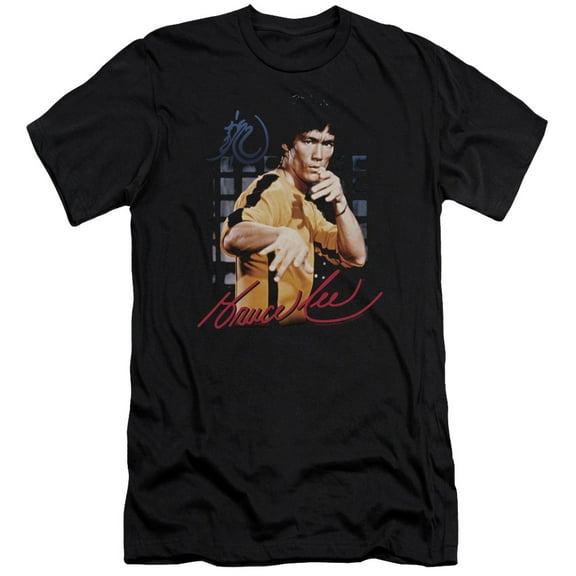 Bruce Lee - Yellow Jumpsuit - Premium Slim Fit Short Sleeve Shirt - X-Large
