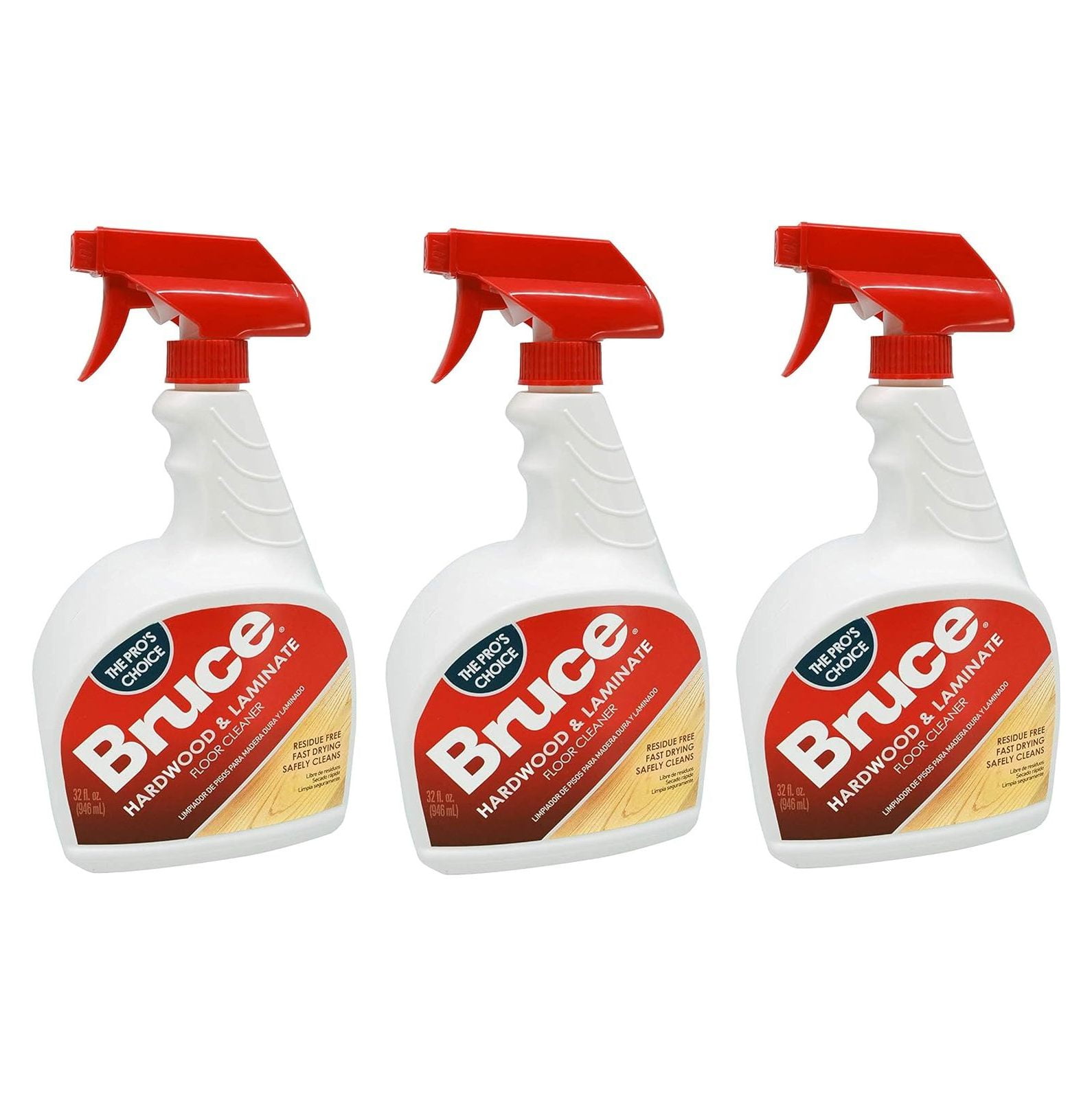 Bruce No Wax Floor Cleaner 32 Oz (3PK)
