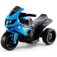 thumbnail image 1 of Bruce&Shark Kids Ride on Motorcycle Toy, Electric Dirtbike Three Wheels Bike with Remote Control, Music and Headlight for Toddler, Blue Stroller Substitute Vehicles, 1 of 11
