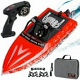 thumbnail image 1 of Bruce&Shark RC Boat, WLtoys WL917 Remote Control Boat, 10MPH High Speed RC Racing Boat for Pools or Lakes, 2.4GHz RC Boats for Adults Kids, 1 of 13