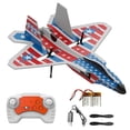 thumbnail image 1 of Bruce&Shark RC Plane, Remote Control Airplane Toy, 2.4GHZ RC Airplane RC Glider with Lights, KF804 Remote Control Airplanes Foam RC Fighter Airlane Jet for Adults Kids, 1 of 15