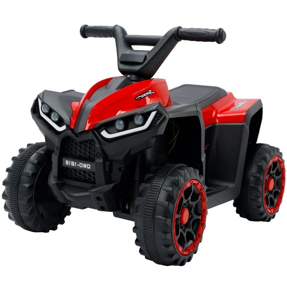 Bruce&Shark Toy Car 12V Ride On Atv For Kids Off-Road 4 Wheeler Quad Children Mountain Dirt Electric Car