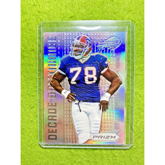 Bruce Smith 1st Prizm Card SILVER PRIZM SSP 2012 Panini Decade Dominance BILLS