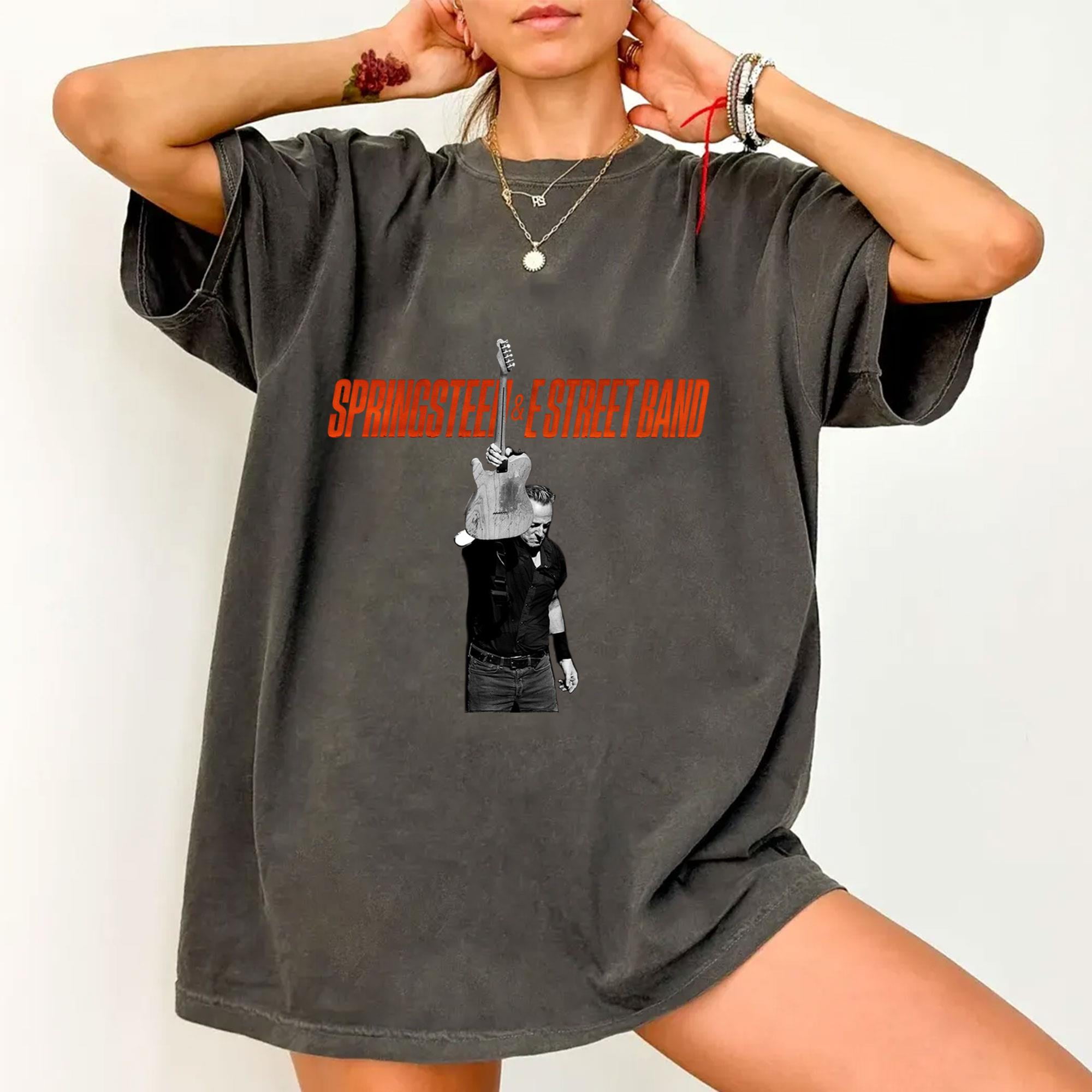 Bruce Springsteen 2024 Tour Shirt, E Street Band And Bruce Springsteen