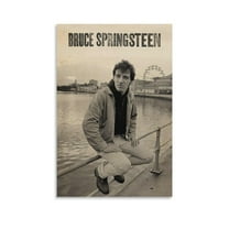 Bruce Springsteen 24 Canvas Poster Wall Decorative Art Painting Living Room Bedroom Decoration Gift