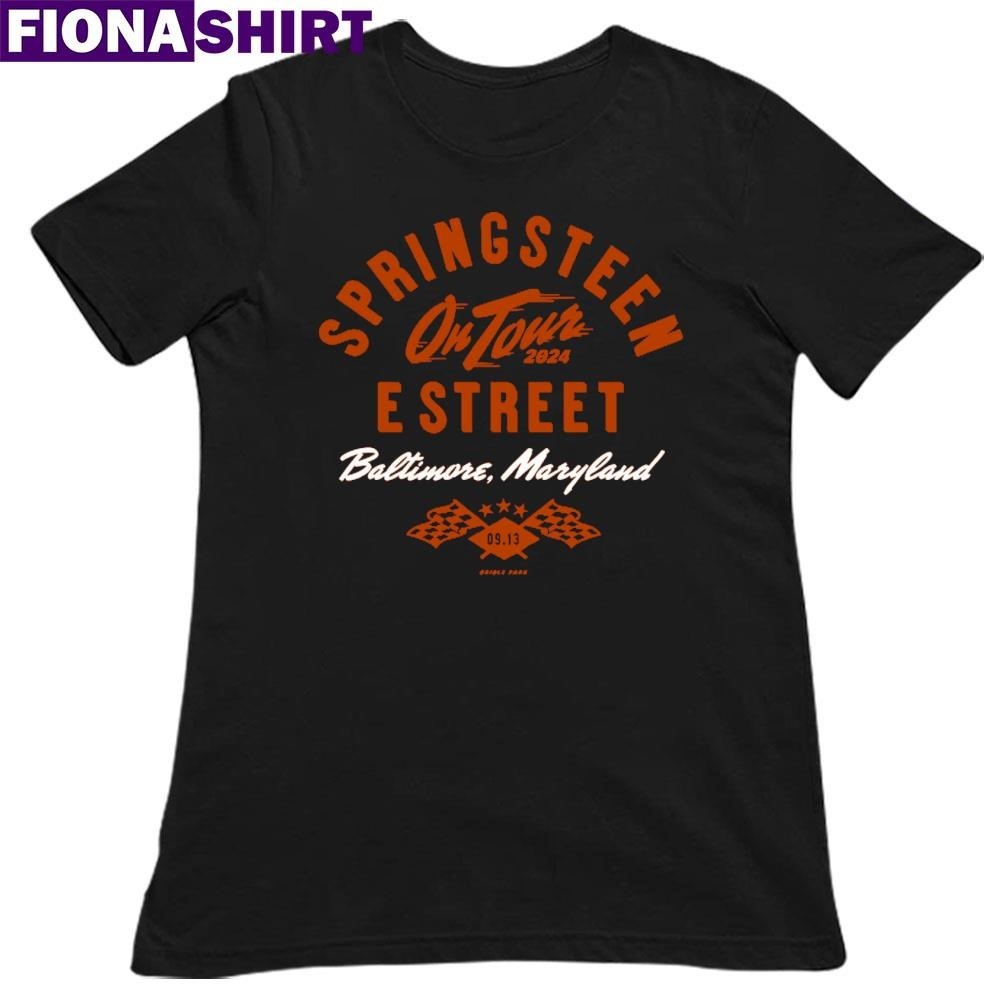 Bruce Springsteen At Camden Yards Sept 13 2024 Shirt