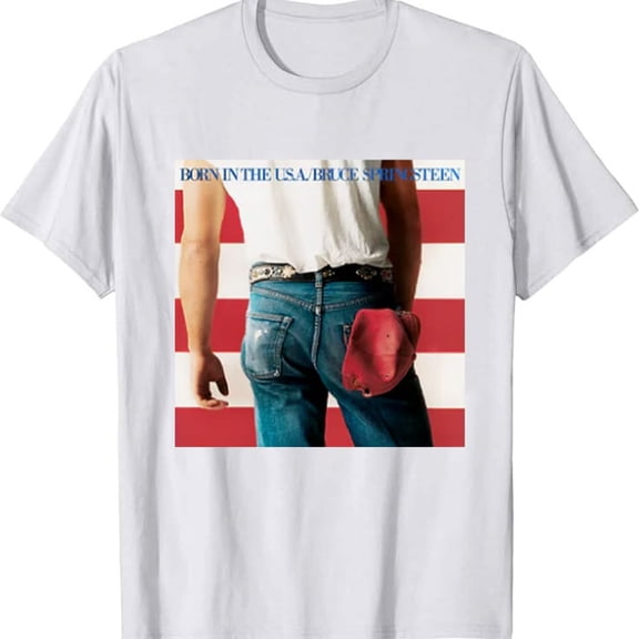 Bruce Springsteen Born In The Tee T-shirt Sizes S-5XL Goldengate