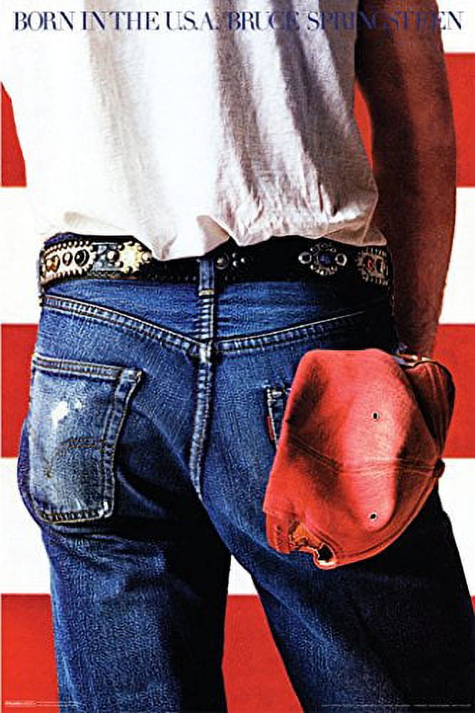 Bruce Springsteen Born In The USA Decorative Poster - Walmart.com