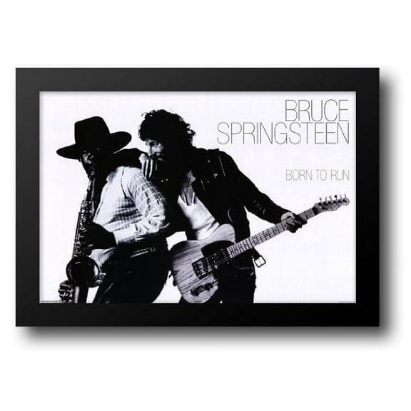 Bruce Springsteen - Born to Run 40x28 Framed Art Print