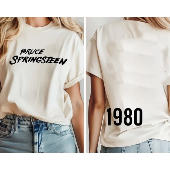 Bruce Springsteen Bruce Springsteen 1980 Tee T-shirt Sizes S-5XL Goldengate