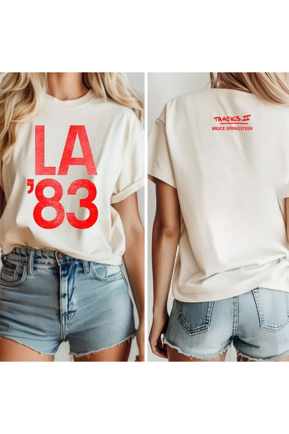 Bruce Springsteen LA Garage Sessions Ringer Tee T-shirt Sizes S-5XL Goldengate