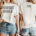 thumbnail image 1 of Bruce Springsteen Perfect World Album Tee T-shirt Sizes S-5XL Goldengate, 1 of 5