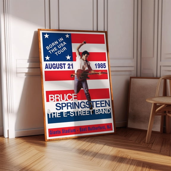 Bruce Springsteen Poster Print Concert Poster Album Poster Print Album Cover Poster Rock Music Poster Room Decor