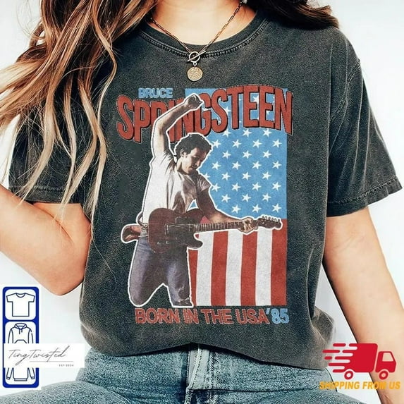 Bruce Springsteen Shirt, Bruce Springsteen Born In USA 85 T-Shirt, Bruce Springsteen Fan Gift, Bruce Springsteen Tour