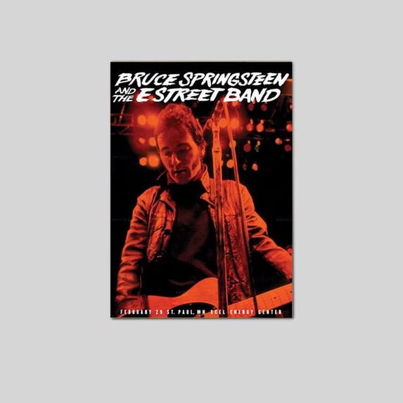 Bruce Springsteen The River St. Paul Event Poster Size 24''x36 ...