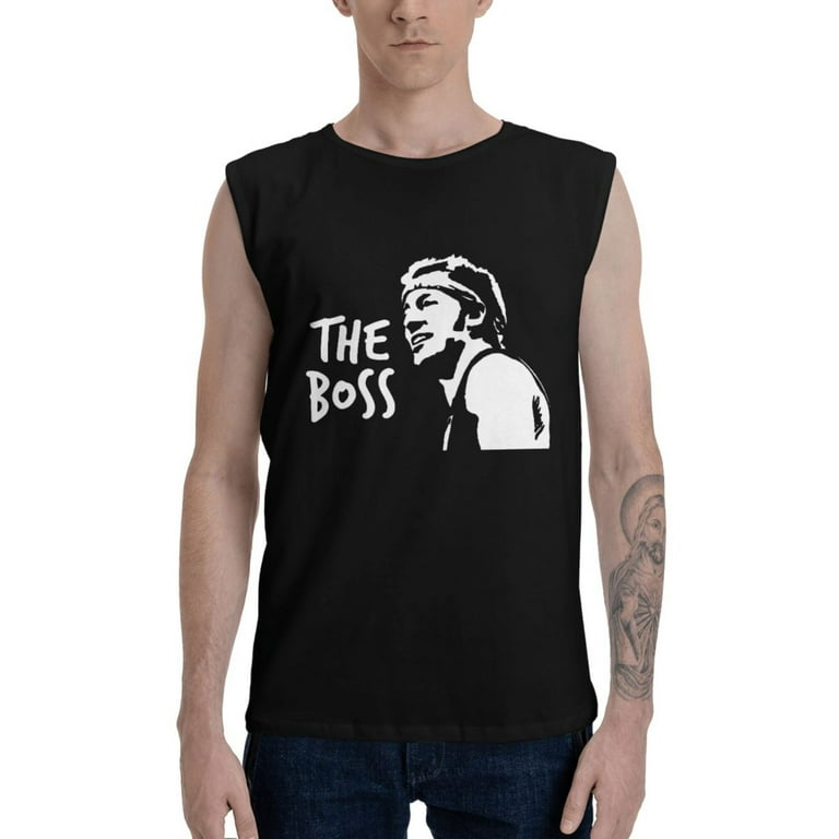Bruce springsteen sleeveless t shirt hotsell