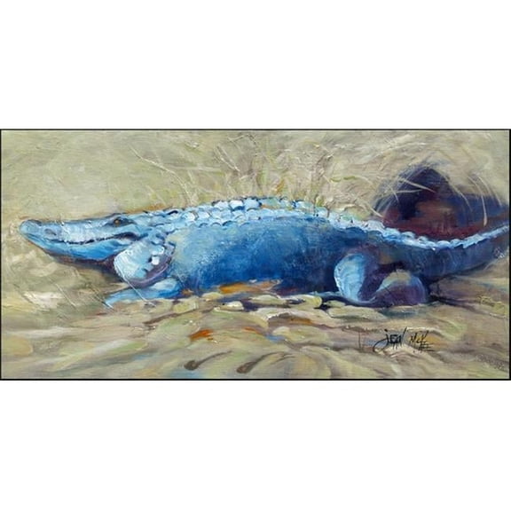Bruce The Gator Alligator Indoor & Outdoor Runner Mat- 28 x 58 in.