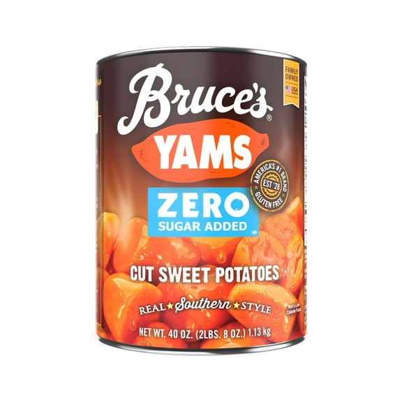 Bruce's Canned Yams Cut Sweet Potatoes in Splenda, 40 oz