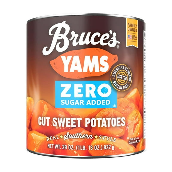 Bruce's Yams Cut Sweet Potatoes in Splenda, 29 oz., Can