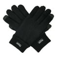 thumbnail image 1 of Bruceriver Men's Touchscreen Wool Gloves, Fleece Lined, Black, S/M, 1 of 6
