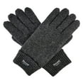 thumbnail image 1 of Bruceriver Men's Wool Knit Winter Gloves, Gray, Small - Medium, 1 of 1