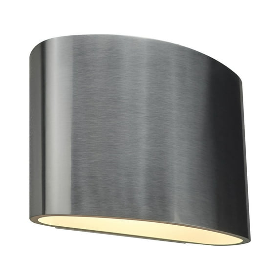Bruck Lighting Wall/Enc/30K Encore 2 Light 5" Tall Led Wall Sconce - Silver