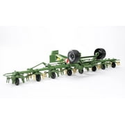 Bruder 02224 Krone Trailed Rotary Tedder w/ Running Gear KWT 8.82