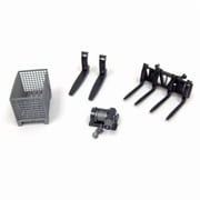 Bruder 02318 Frontloader Accessory Box Pallet, Winch and Forklift
