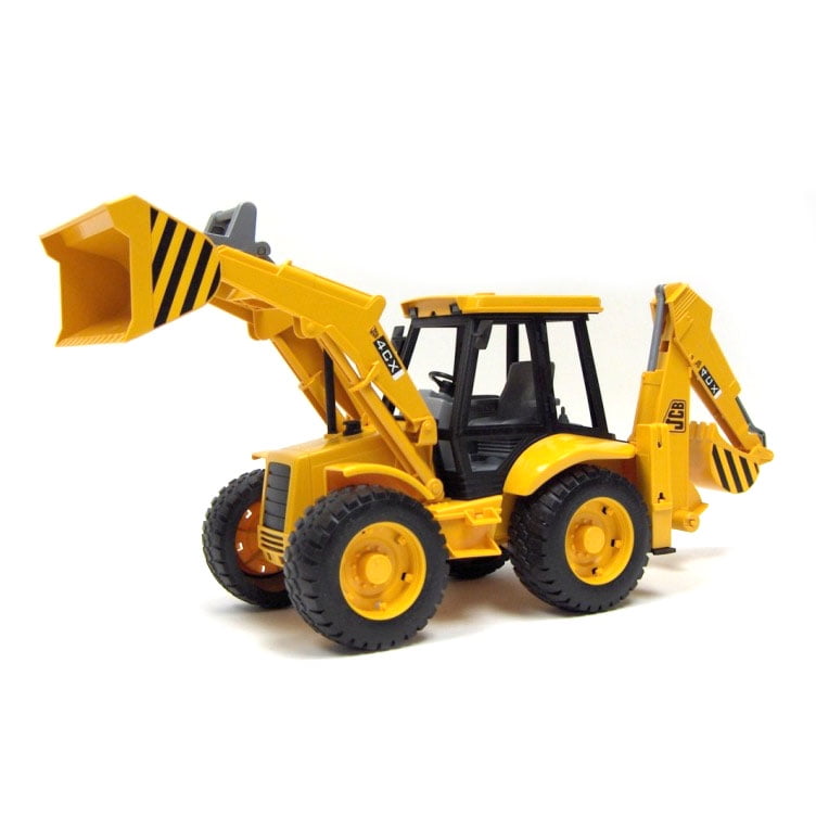 Bruder JCB Loader Backhoe Ground Toy for Kids with Fully