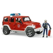 Bruder 02528 Jeep Rubicon Fire Rescue w/ Fireman