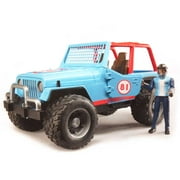 Bruder 02541 Jeep Cross Country Racer Blue w/ Driver