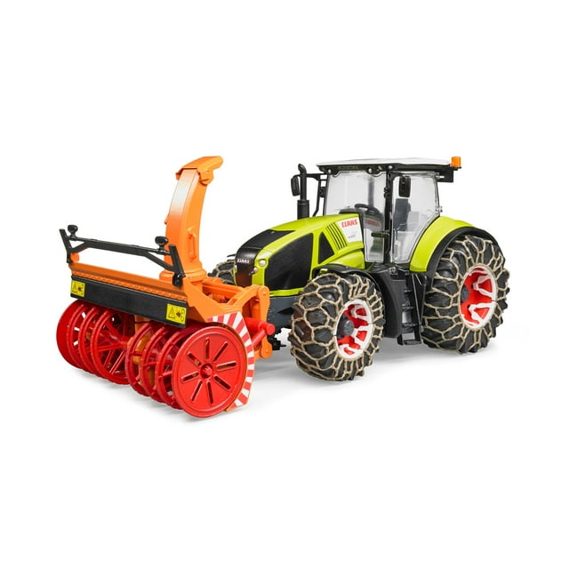 Bruder 03017 Claas Axion 950 w/ Snow Chains and Snow Blower