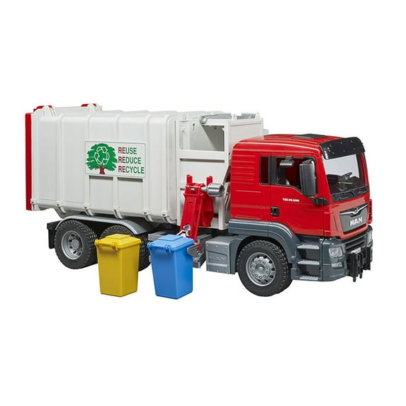 Bruder 03761 MAN TGS Side Loading Garbage Truck