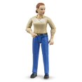 thumbnail image 1 of Bruder 1/16 Female Figurine with Blue Jeans 60430, 1 of 2