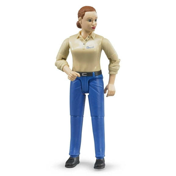Bruder 1/16 Female Figurine with Blue Jeans 60430