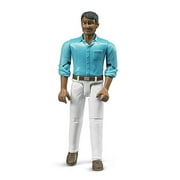 Bruder 60003 Man, Medium Skin, White Jeans