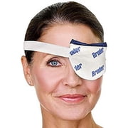 Bruder Moist Heat Eye Compress | Microwave Activated | Relief for Styes and Eye Irritation | Adjustable, Reusable