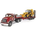 thumbnail image 1 of Bruder Toys 02813 Mack Granite Flatbed Truck Play Vehicle, ABS Gray, 7.43 lbs, 1 of 7