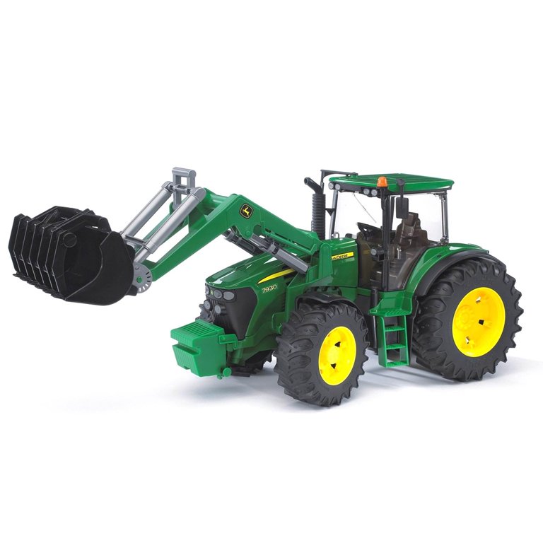 bruder JOHN DEERE 7930 トラクター Amazon.com: Bruder John Deere 7930 1:16 Scale Double Wheeled