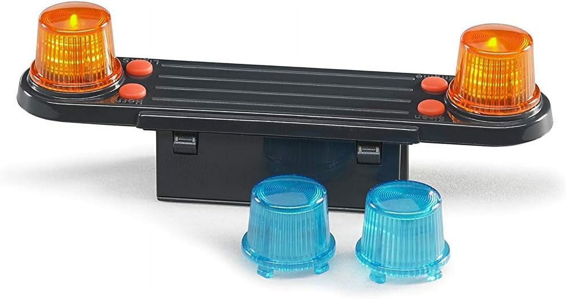 Bruder Toys Attachable Realistic Light and Sound Module with 4