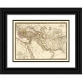 thumbnail image 1 of Brue, Adrien Hubert 24x19 Black Ornate Wood Framed with Double Matting Museum Art Print Titled - LEmpire dAlexandre, 1822, 1 of 4