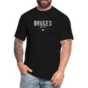 Bruges Belgium Flag Men's Tall T-Shirt