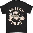 thumbnail image 1 of Bruh 67 Christmas Old Man Six Seven 6 7 Boys Christmas Pajamas Unisex T-Shirt, up to Size 5XL, 1 of 2