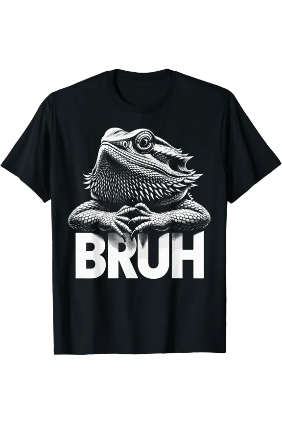 Bruh Bearded Dragon T-Shirt, Unisex T-Shirt