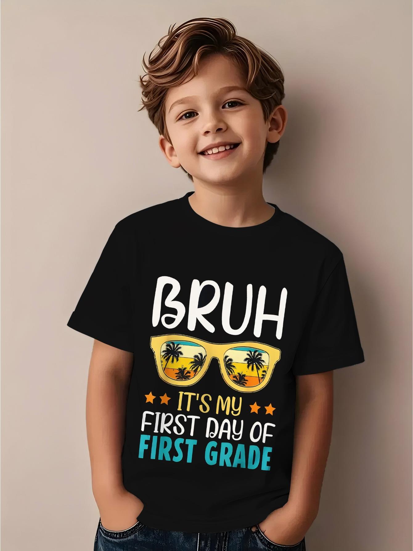 Bruh, This is My First Day of elementary School! Fun Back-to-School T ...
