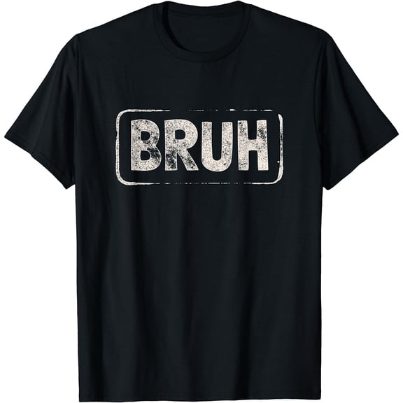 Bruh Gamer Slang Meme Design Short Sleeve T-Shirt
