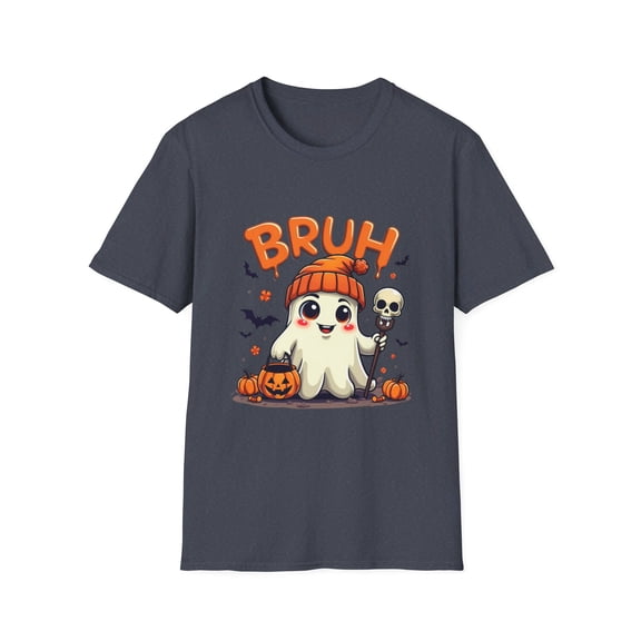 Bruh Ghost Halloween T-Shirt
