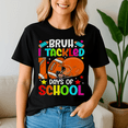 thumbnail image 1 of Bruh I Tackled 100 Days Of School 100Th Day Football For Boy, 100 Days of School Shirt,100 Day TShirt,Back to School Tee,Teacher Gift, 1 of 5