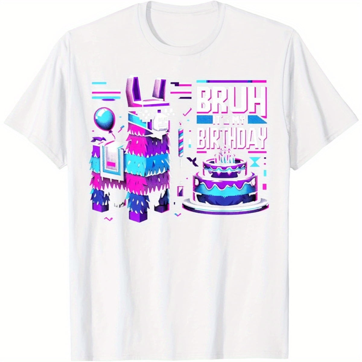 Bruh Its My Birthday Llama Pinata Boy Girl Family Party Bday T Shirt Bruh Its My Birthday Llama Pinata Boy Girl Family Party Bday T Shirt