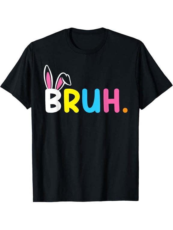 Easter Day Funny Bunny Eggs Teens Boys Kids Men T-Shirt